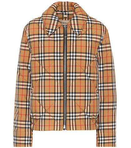 Burberry Quilted Checked Jacket