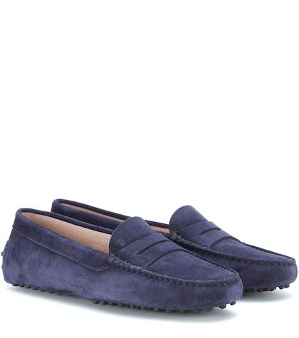 Huishan Zhang Gommino Suede Loafers