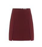 Gucci Pleated Crêpe Miniskirt