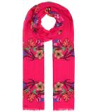Etro Floral Wool And Silk Scarf