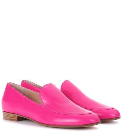 Gianvito Rossi Leather Loafers