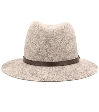 Frame Wool Floppy Brim Fedora
