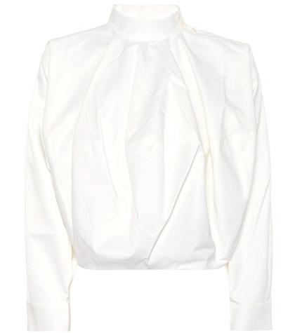 Jw Anderson Cropped Cotton Top