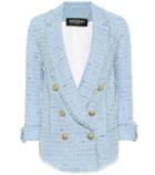 Balmain Cotton-blend Tweed Blazer