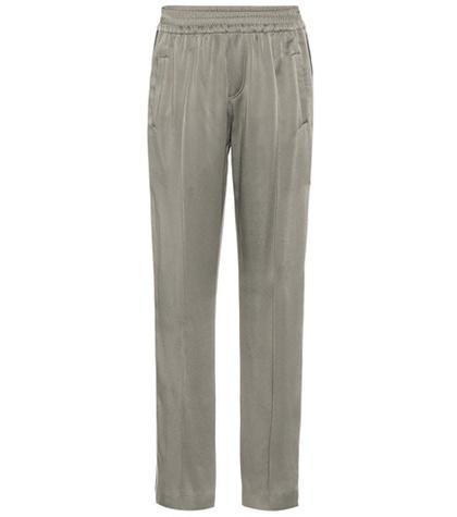 Brunello Cucinelli Satin Trackpants