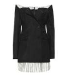 Monse Ciara Off-the-shoulder Blazer Dress