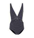 Jonathan Simkhai Striped Knot Swimsuit