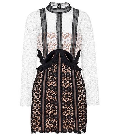 Prada Payne Cutout Mini Dress