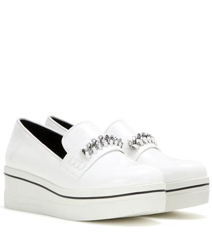 Stella Mccartney Embellished Platform Slip-on Sneakers