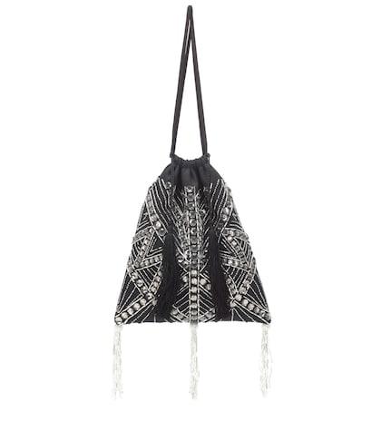Attico Crystal-embellished Pouch