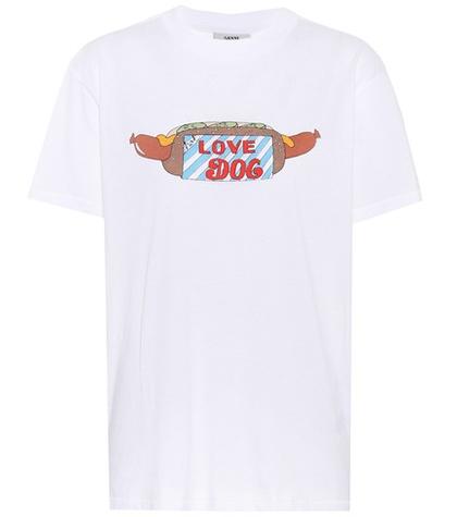 Ganni Harway Cotton T-shirt