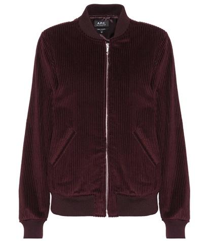 A.p.c. Norma Corduroy Bomber Jacket