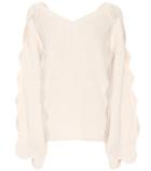 Alexander Mcqueen Cotton And Wool Sweater
