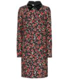 Valentino Silk And Wool Floral Dress