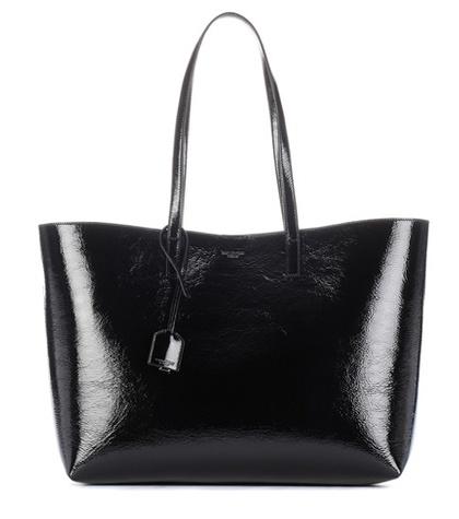 Saint Laurent Patent Leather Shopper