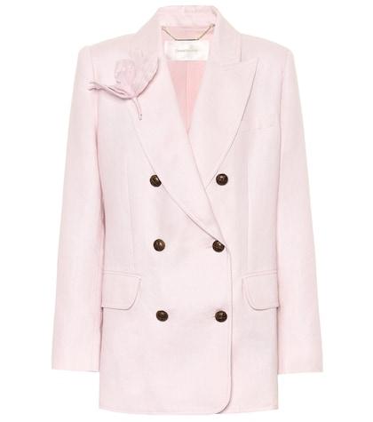 Zimmermann Corsage Linen Blazer
