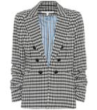 Redvalentino Caldwell Dickey Gingham Blazer