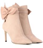 Moncler Kassidy 85 Suede Ankle Boots