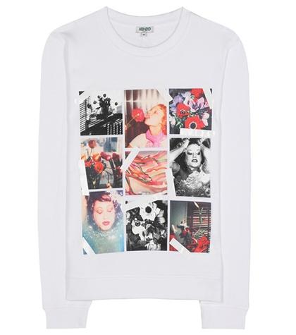 Kenzo Photo Collage Cotton Sweater