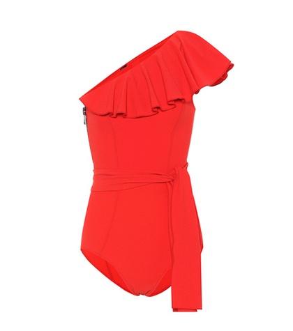 Lisa Marie Fernandez Arden One-shoulder Swimsuit