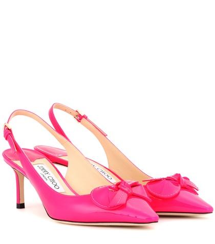 Jimmy Choo Blare 60 Patent Leather Sling-back Pumps