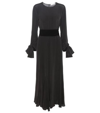 Dorothee Schumacher Moving Emotion Silk Crêpe De Chine Dress