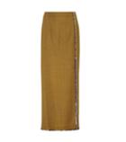Alexander Mcqueen Crystal-embellished Wool Skirt
