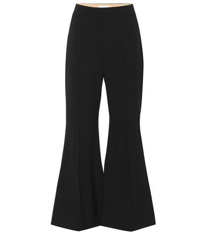 Prada Stretch-wool Flared Pants