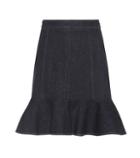 Tod's Denim A-line Skirt