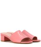 Maryam Nassir Zadeh Sophie Patent Leather Sandals