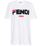 Loewe Embroidered Logo Cotton T-shirt