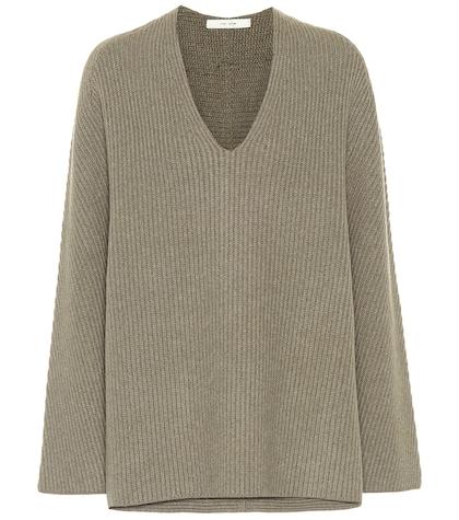 The Row Angela Wool And Cashmere Sweater