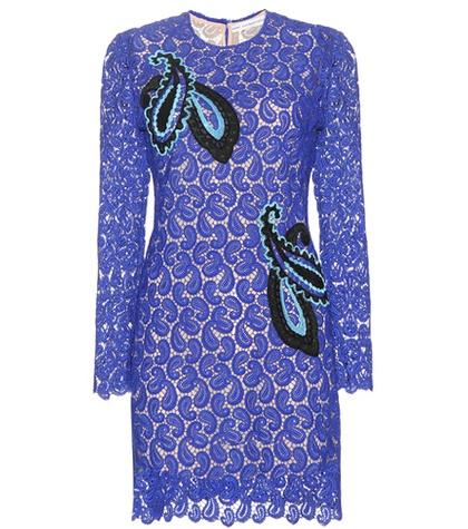 Mary Katrantzou Geri Embellished Lace Dress