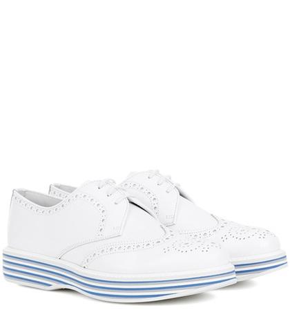 Oscar De La Renta Ruby Leather Shoes