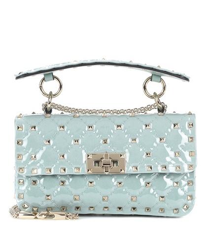 Woolrich Valentino Garavani Rockstud Spike Quilted Shoulder Bag