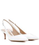 T By Alexander Wang Patent Leather Sling-back Pumps