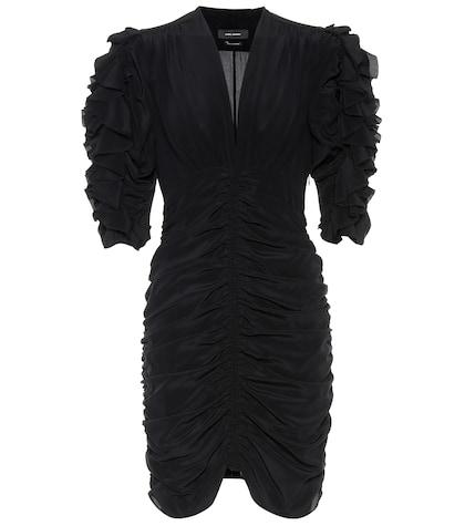 Isabel Marant Andor Stretch-silk Minidress