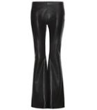 Acne Studios Luisa Flared Leather Trousers