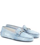 Tod's Double T Gommino Denim Loafers