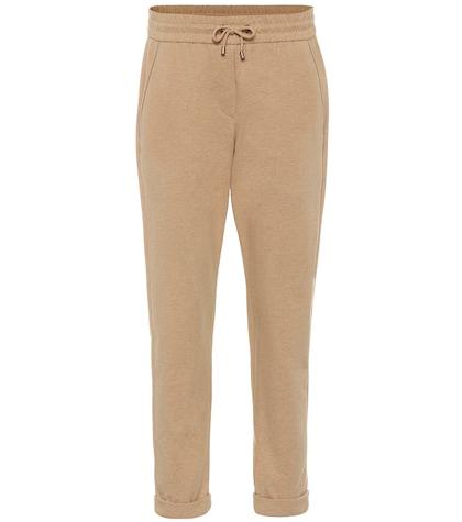 Brunello Cucinelli Stretch-cotton Jersey Trackpants