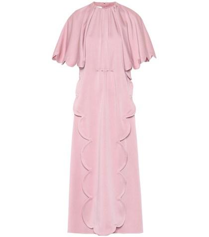 Valentino Scalloped Cady Dress