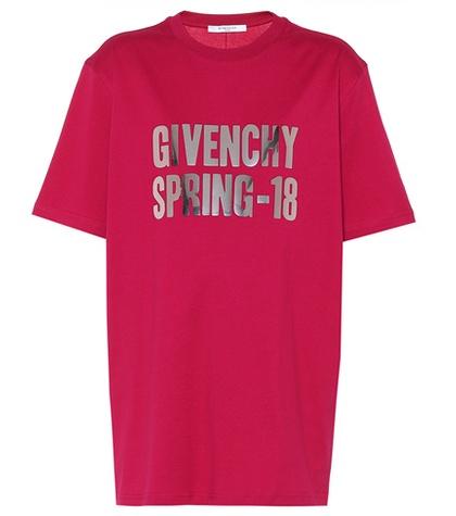 Givenchy Appliquéd Cotton T-shirt