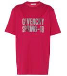Givenchy Appliquéd Cotton T-shirt