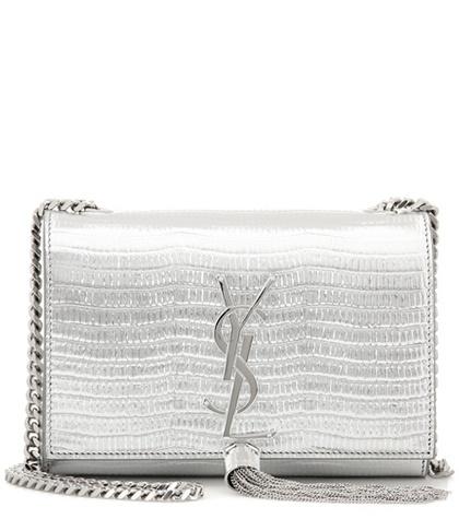 M.i.h Jeans Small Kate Monogram Embossed Leather Shoulder Bag