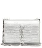M.i.h Jeans Small Kate Monogram Embossed Leather Shoulder Bag