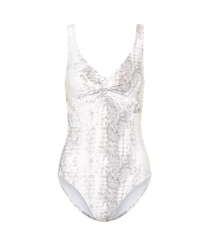 Heidi Klein Core Snake-effect Swimsuit