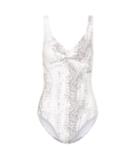 Heidi Klein Core Snake-effect Swimsuit