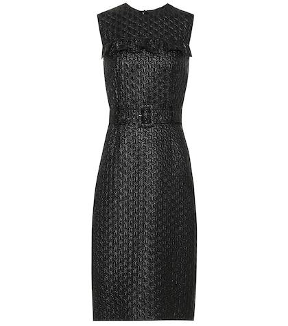 Burberry Brocade Midi Dress