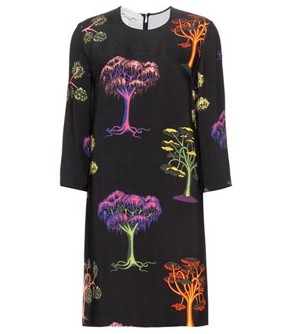 Stella Mccartney Printed Crêpe Dress