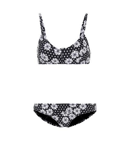 Lisa Marie Fernandez Genevieve Floral-printed Bikini